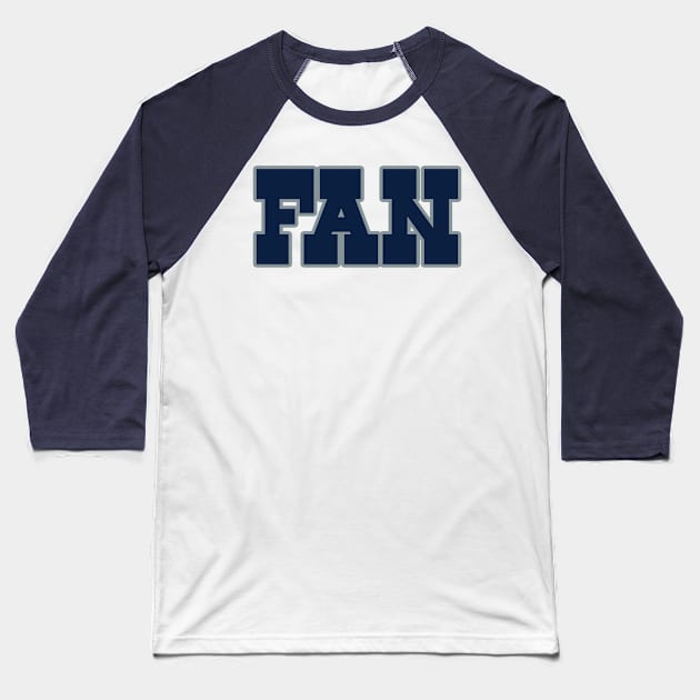 Dallas LYFE Football SUPER FAN!!! Baseball T-Shirt by OffesniveLine